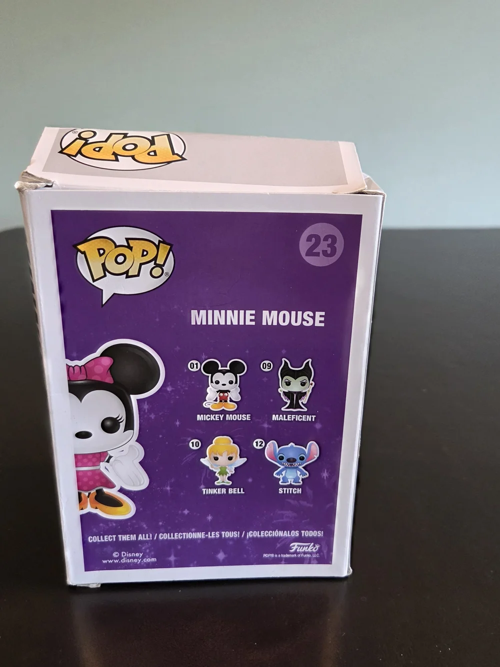 Funko Pop! Disney Minnie Mouse #23 Diamond Collection Hot Topic Exclusive